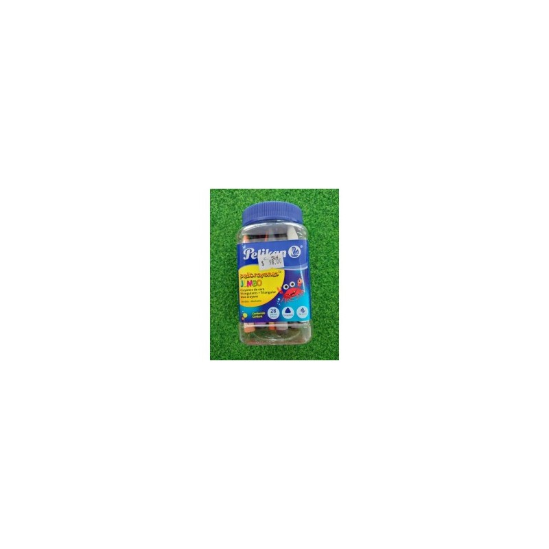 Crayon Pelikan Jumbo Bote C/28