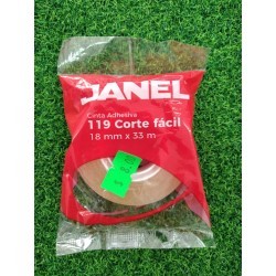 Cinta Transparente Janel 18mm x 33m