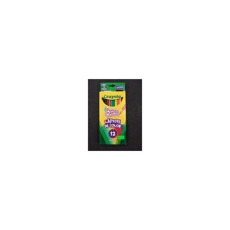 Colores Crayola con Sacapuntas c/12