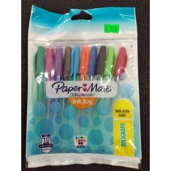 Pluma Kilometrico Paper Mate C/ 10